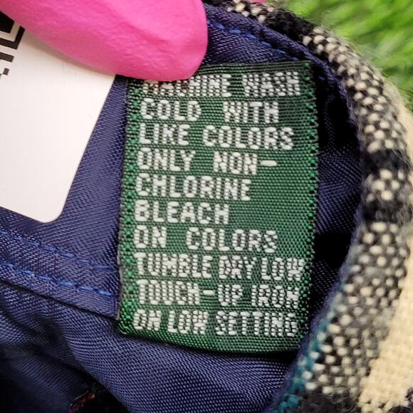 Vintage Y2K Claybrooke Outdoors Plaid Button-Down Shirt Medium - Picture 6 of 12